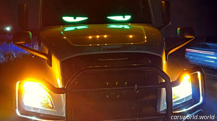 Police Caution Truck Drivers After Detecting the Return of Those Green "Angry Eyes" | Carscoops